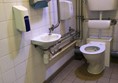 The accessible toilet
