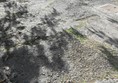 Surface of courtyard outside studio.