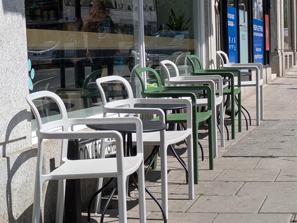 Image of seats outside