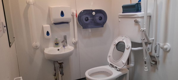 Picture of an accessible toilet
