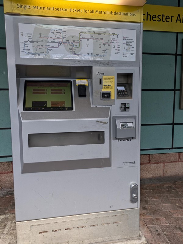 Image of a ticket machine.
