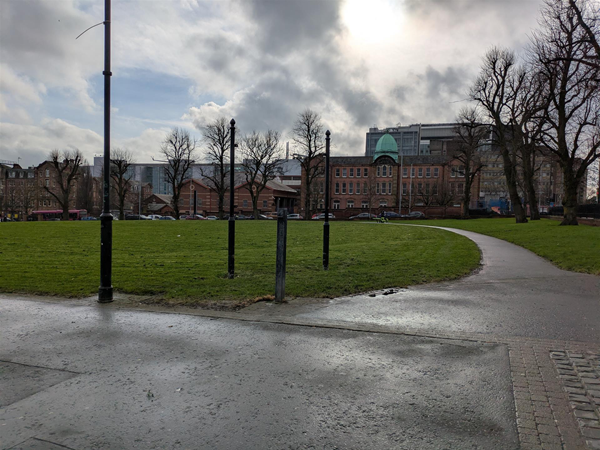 Image of paths in the park