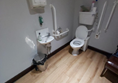 The disabled toilet.