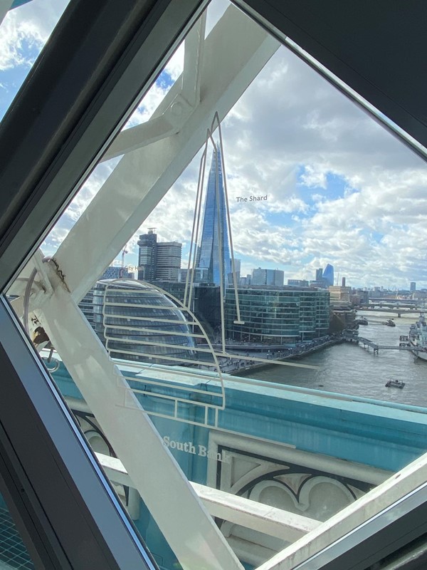 Image of The Shard from Tower Bridge