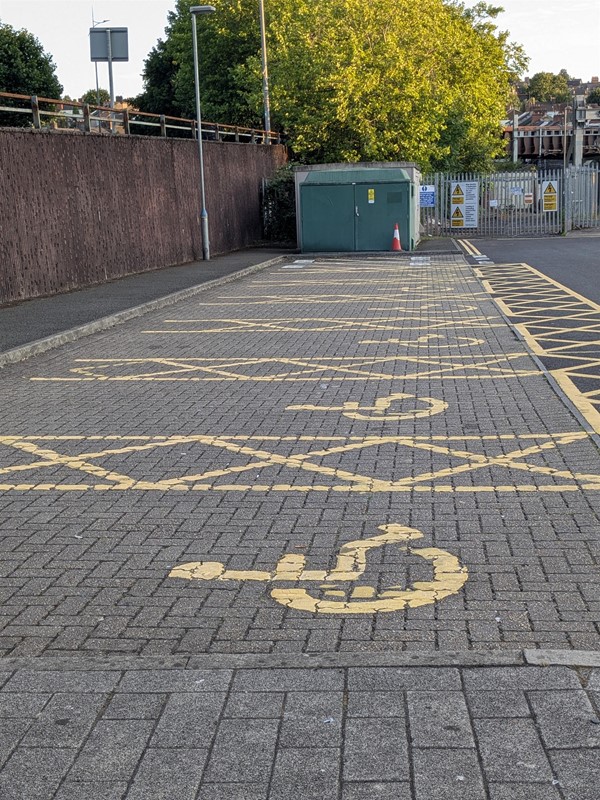 Image of  accessible parking space