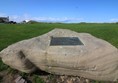 Information plaque at Burghead Pict Fort