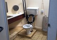 Accessible loo at Rockliffe Beach