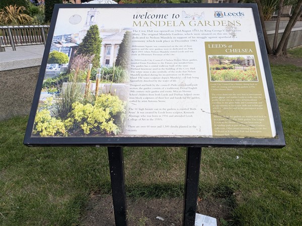 image of information board