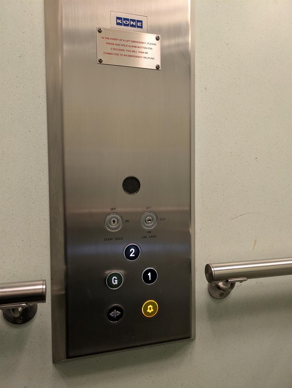 Image of lift buttons