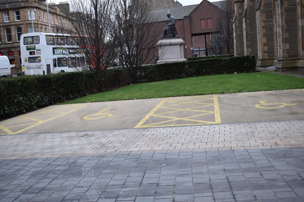 Accessible parking bays