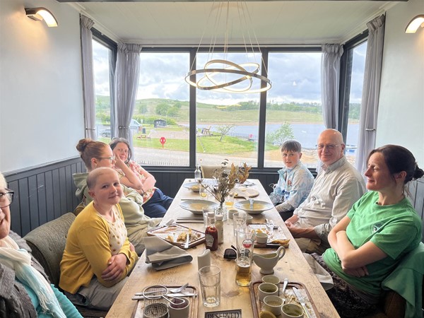 Image of people dining