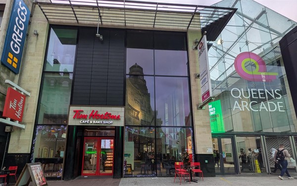 Image of exterior to Tim Hortons