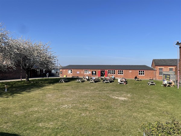 Image of a beer garden