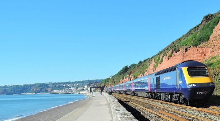 Dawlish Sea Wall Walk - Dawlish to Dawlish Warren