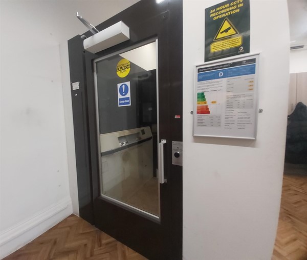 Image of an automatic door