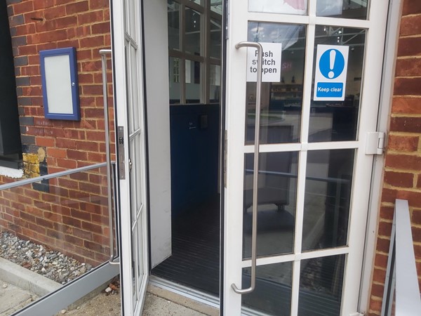 Automatic doors
