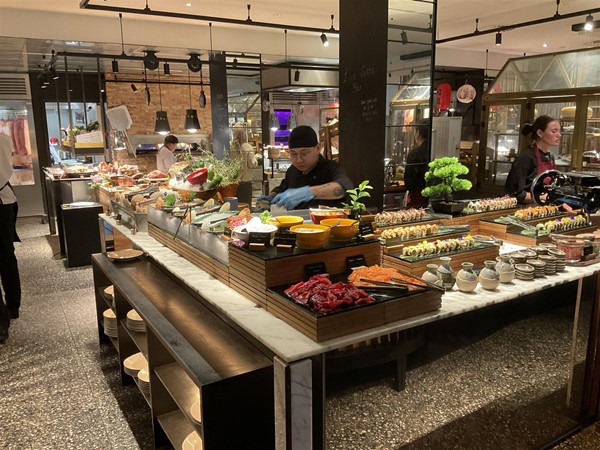 Image of a buffet
