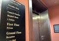 Picture of a lift door