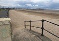 One of the ramps to access the sand