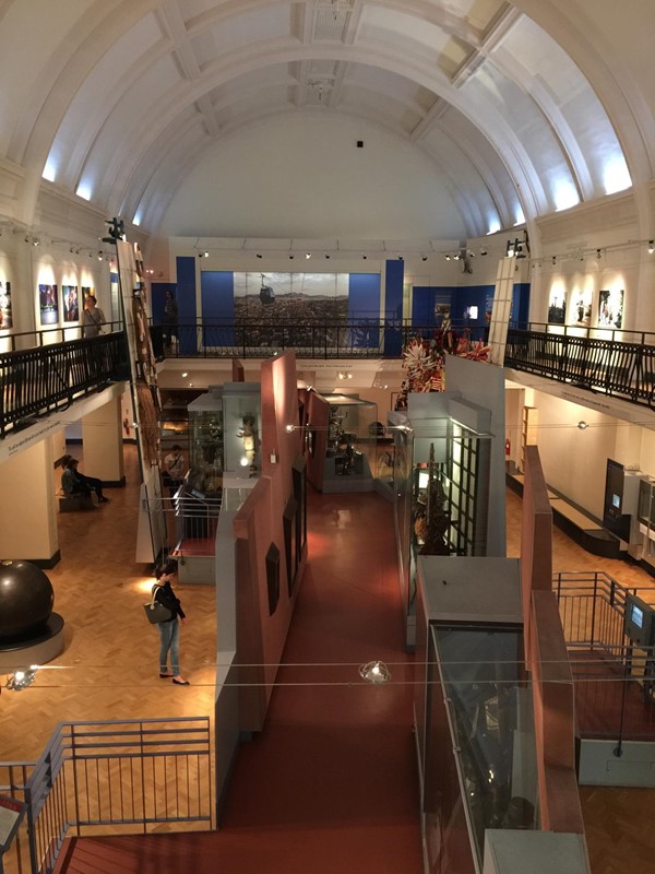 view from upper gallery