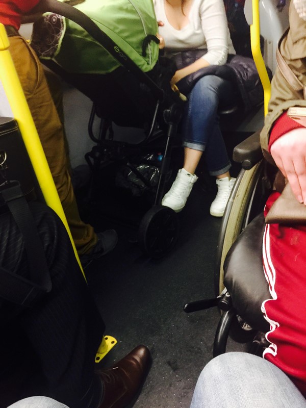 Picture of Dublin Bus - Crowded