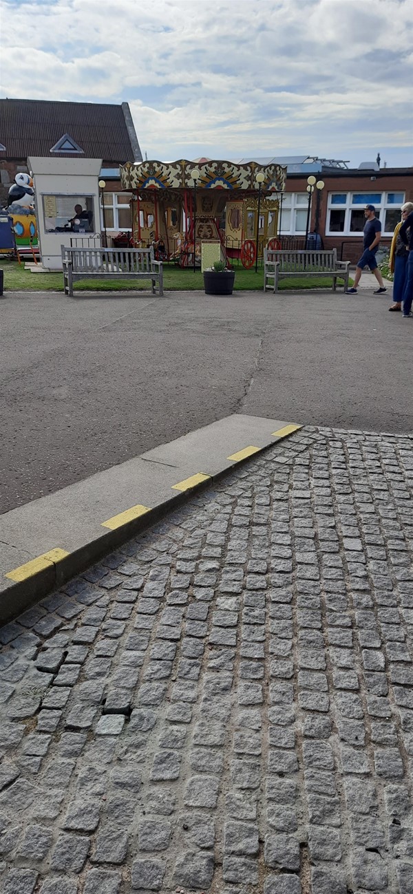 Image of a small merry-go-round