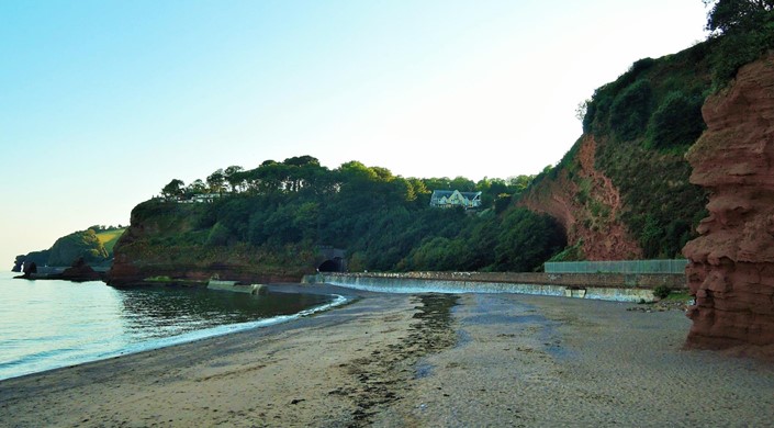 Dawlish Sea Wall Walk - Dawlish to Coryton Cove