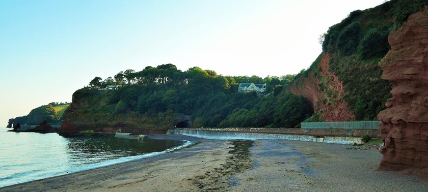 Dawlish Sea Wall Walk - Dawlish to Coryton Cove