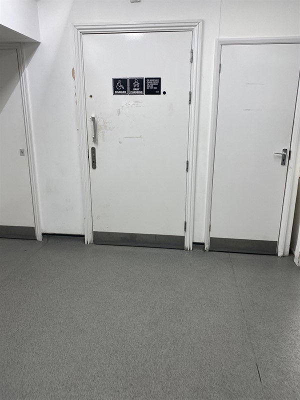 disabled toilet and baby change