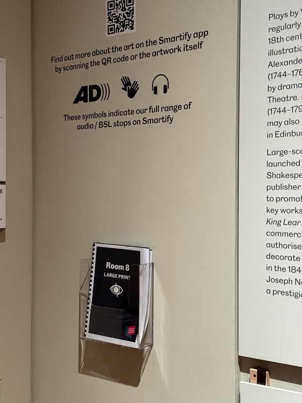 The information panel I discovered which introduced the Smartify App