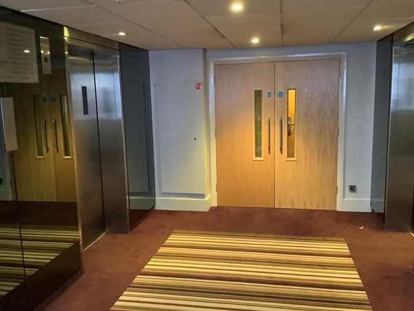Lifts and double door