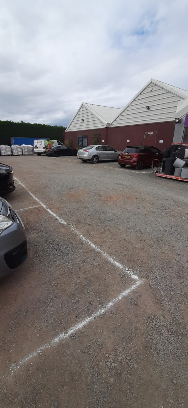 Garden centre car park