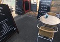 Front entrance of Printworks Coffee.