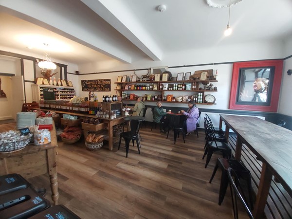 Image of Mhor Bread & Store interior