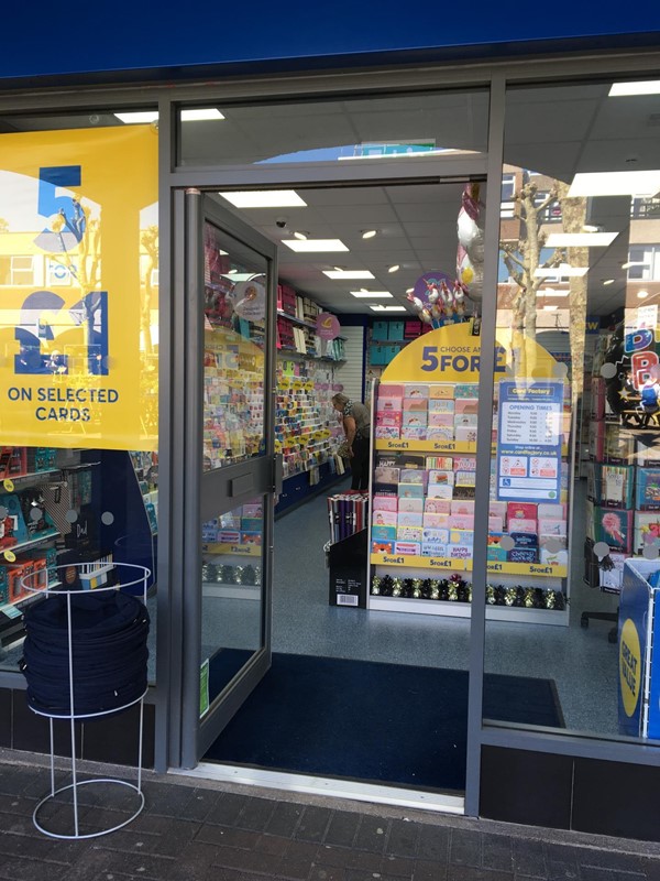 Card Factory, Nailsea Crown Glass Plaza