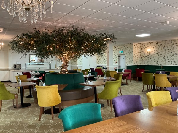 Picture of hotel dining area