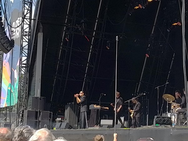 Image of a band on stage