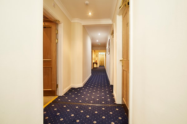 Dunsley Hall bedroom corridor access