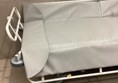 Height adjustable changing bed