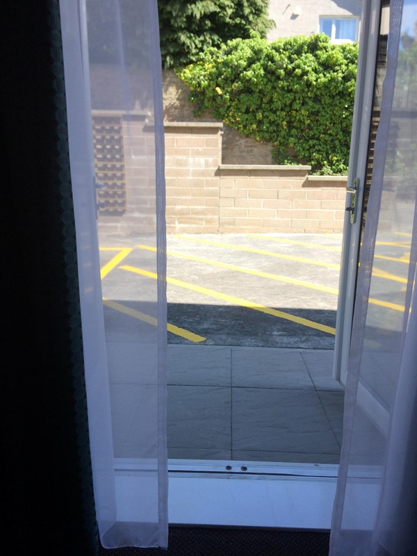 Entrance to accessible bedroom.