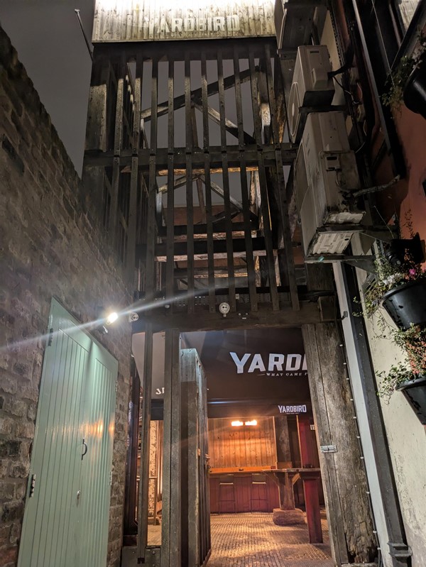 Image of accessible entrance to The Dirty Onion