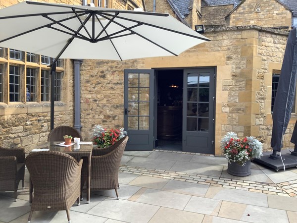Outdoor seating