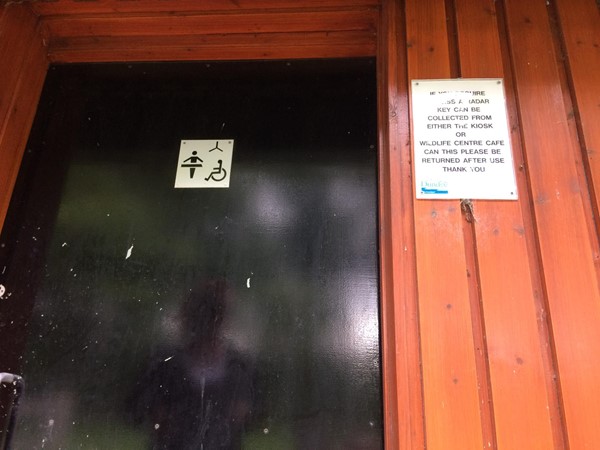 Picture of the Changing Places toilet door