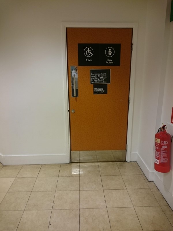 Picture of Debenhams, Princes Street - Accessible Toilet Door