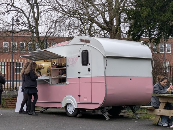 Image of coffee kiosk