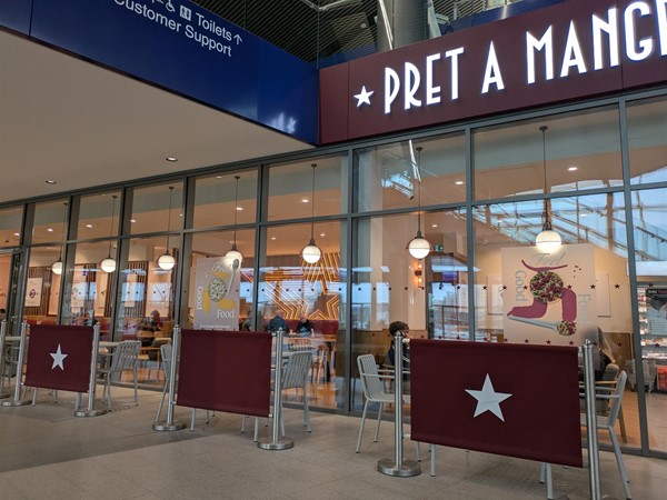 Image of Pret A Manger at the station