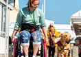 Picture of person and dog at The Grand Pier