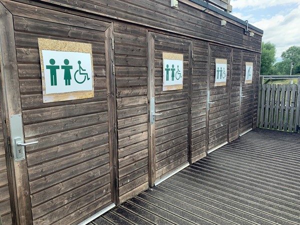 Picture of the accessible toilet block