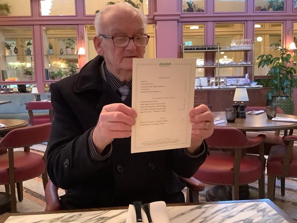 Picture of Disabled Traveller at Cecconi’s, Bicester Village