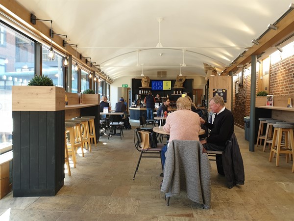 Image of a cafe interior